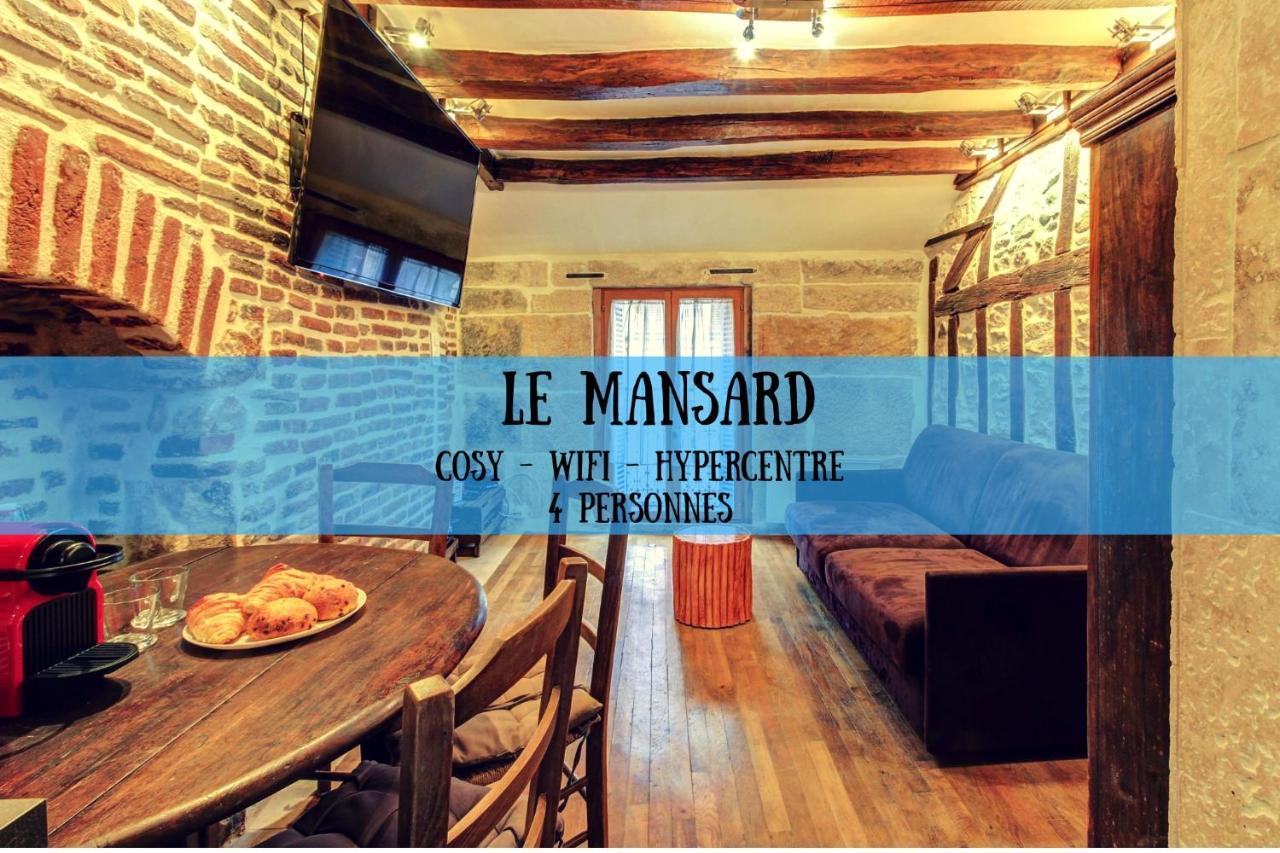 Le Mansard - Topdestination-Dijon - Centre Ville - Classe 3 Etoiles Esterno foto
